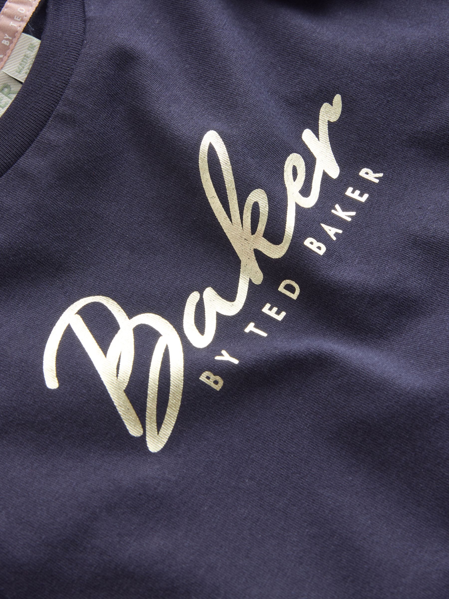 Baker by Ted Baker 3 Pack Boxy Fit Frill Graphic Printed T-Shirts image 7