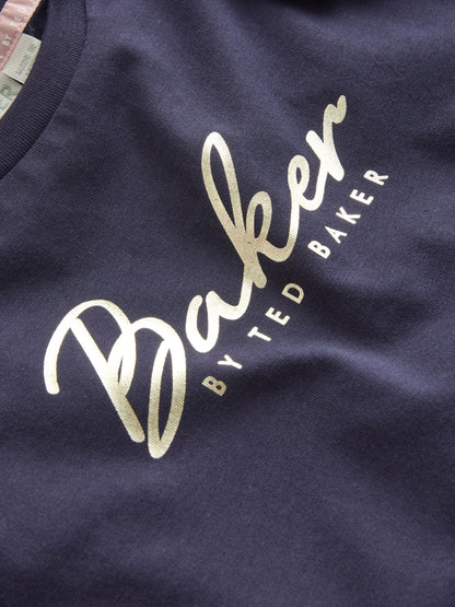 Baker by Ted Baker 3 Pack Boxy Fit Frill Graphic Printed T-Shirts image 7