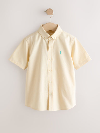 Dsiney Kidz - Yellow Short Sleeve Premium Oxford Shirt (3-17yrs) image 1