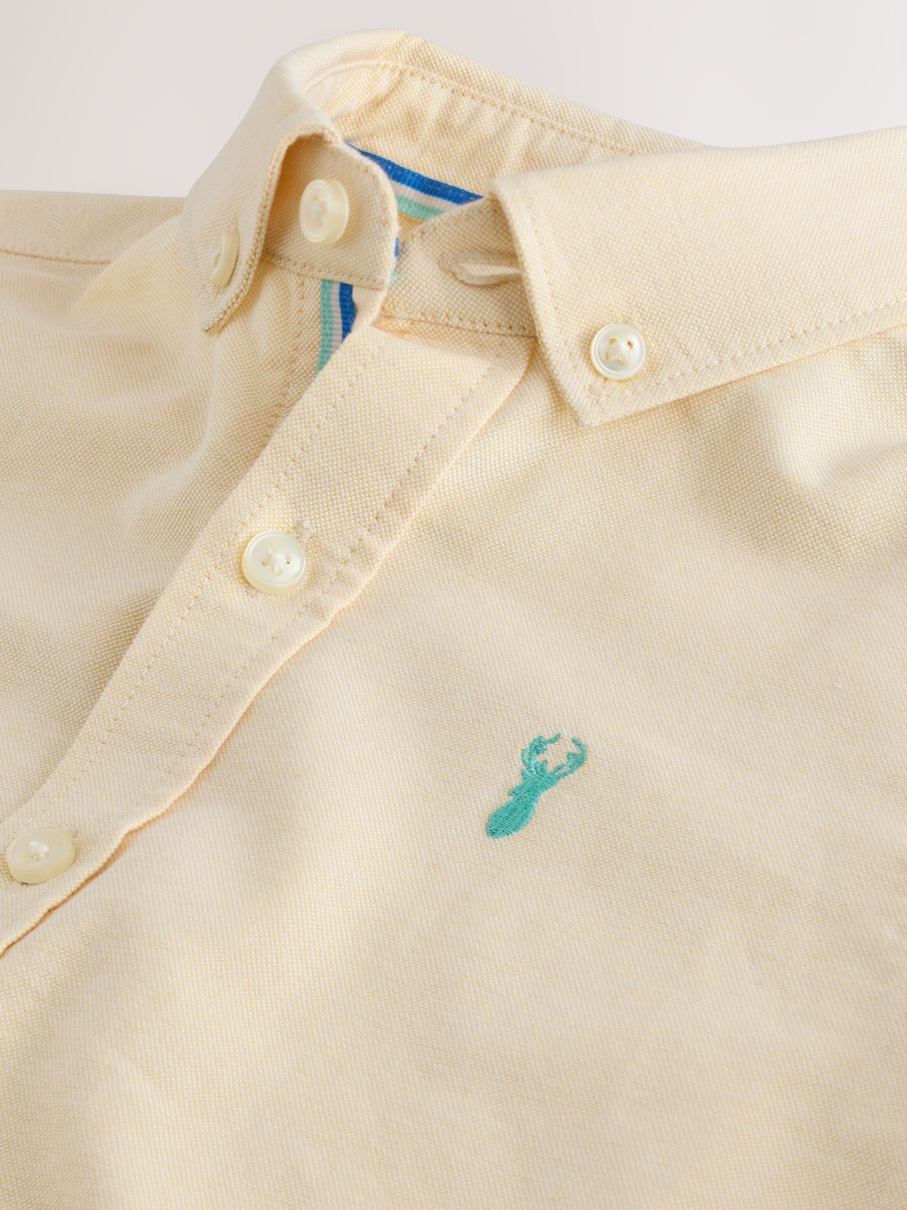 Dsiney Kidz - Yellow Short Sleeve Premium Oxford Shirt (3-17yrs) image 4