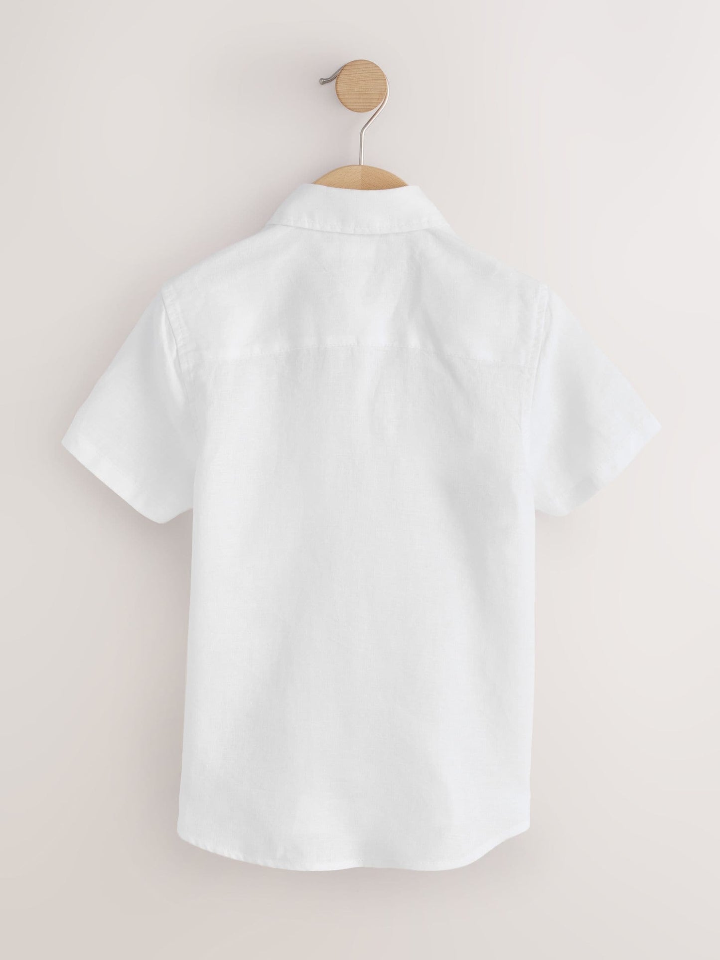 Dsiney Kidz - White Short Sleeve Linen Shirt (3-16yrs) image 5