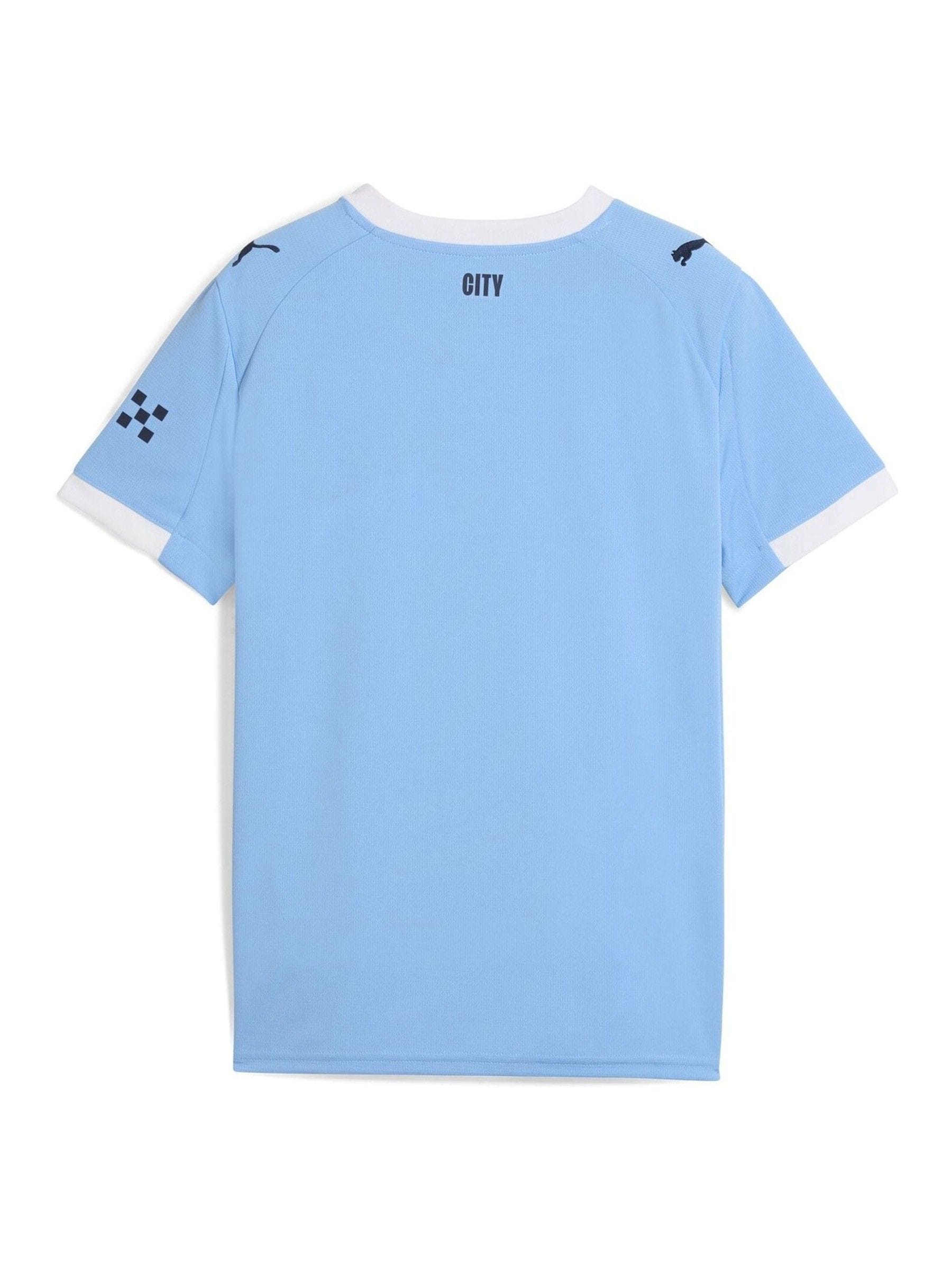 Dsiney Kidz - Puma Blue Manchester City 25/26 Home Boys Jersey T-Shirt image 5