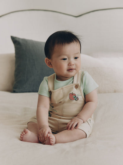 Neutral The Very Hungry Caterpillar Dungaree and Bodysuit Baby Set (0mths-2yrs) image 2
