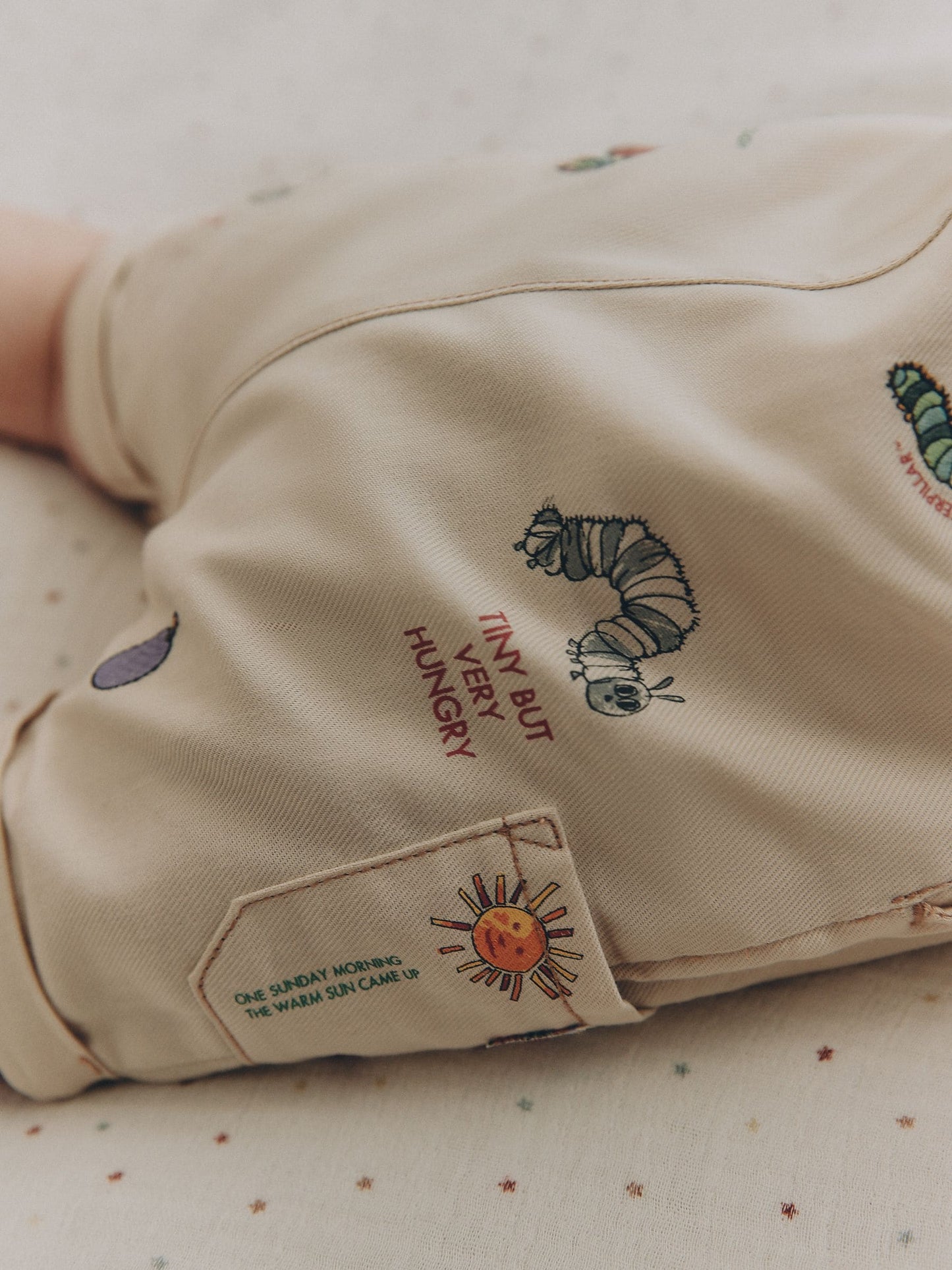 Neutral The Very Hungry Caterpillar Dungaree and Bodysuit Baby Set (0mths-2yrs) image 5