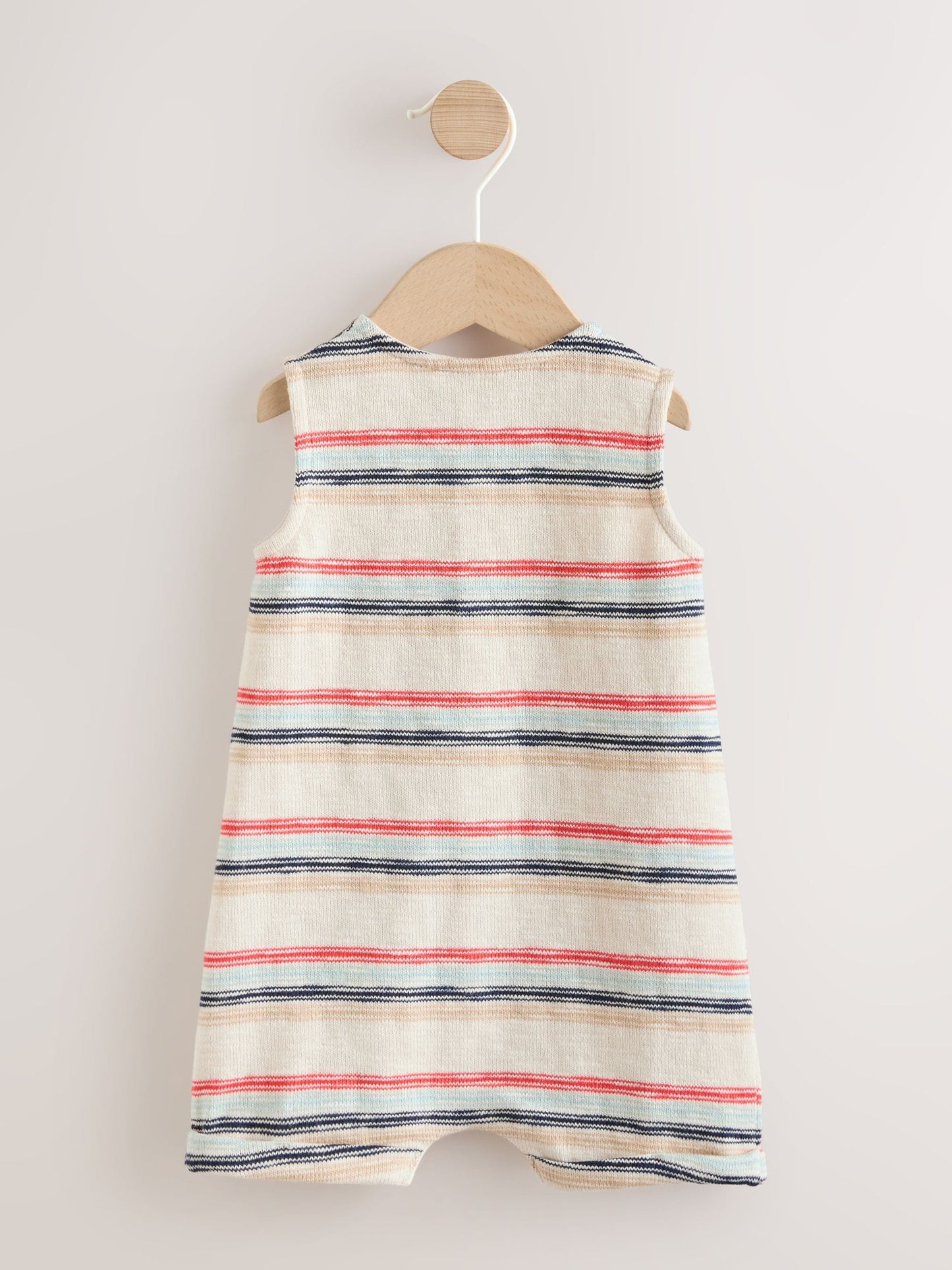 Red/Blue Stripe Jersey Baby Rompers (0mths-3yrs) image 2