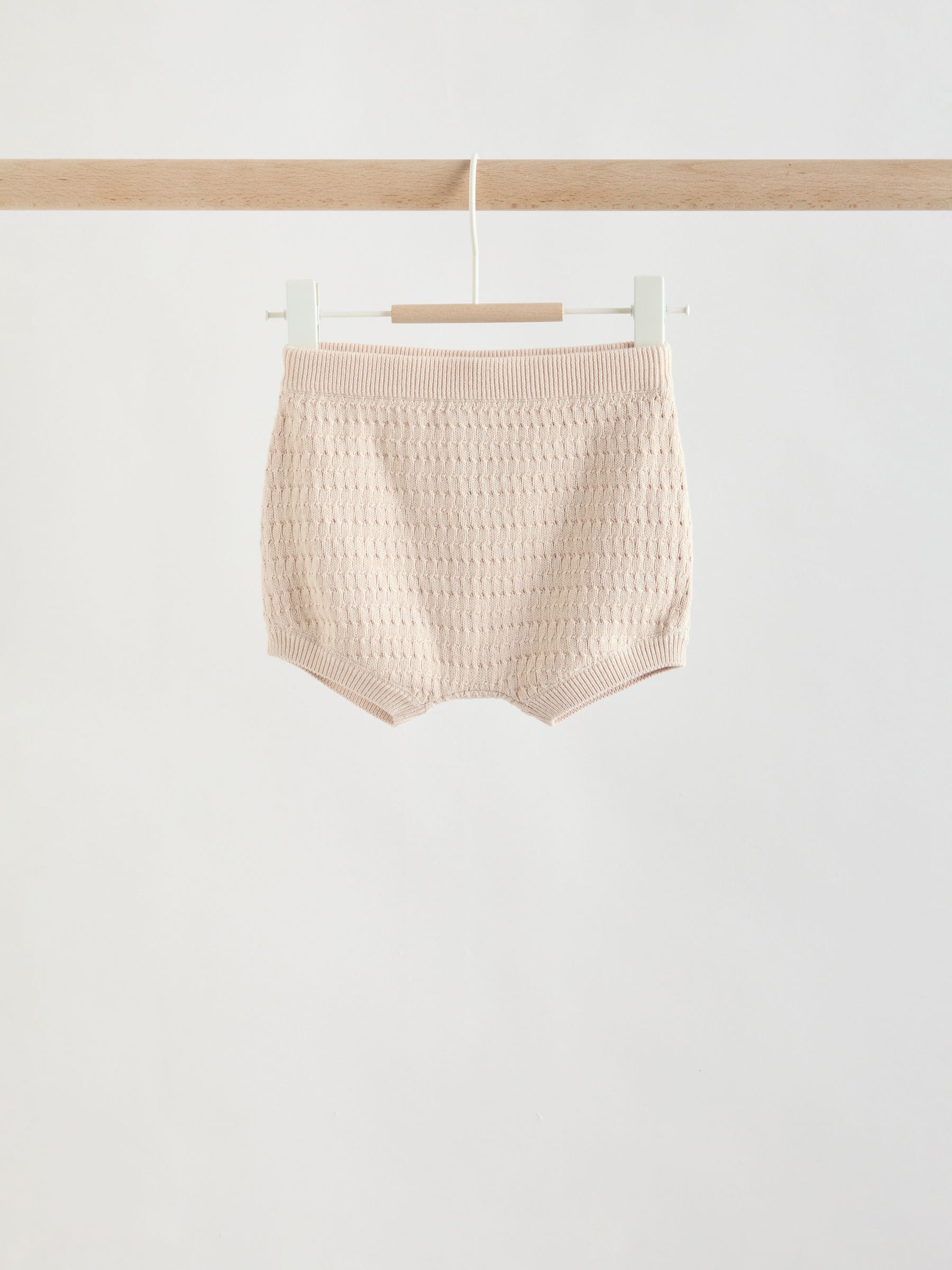Neutral/Bright Farm Knitted Top and Shorts Baby Set (0mths-2yrs) image 4