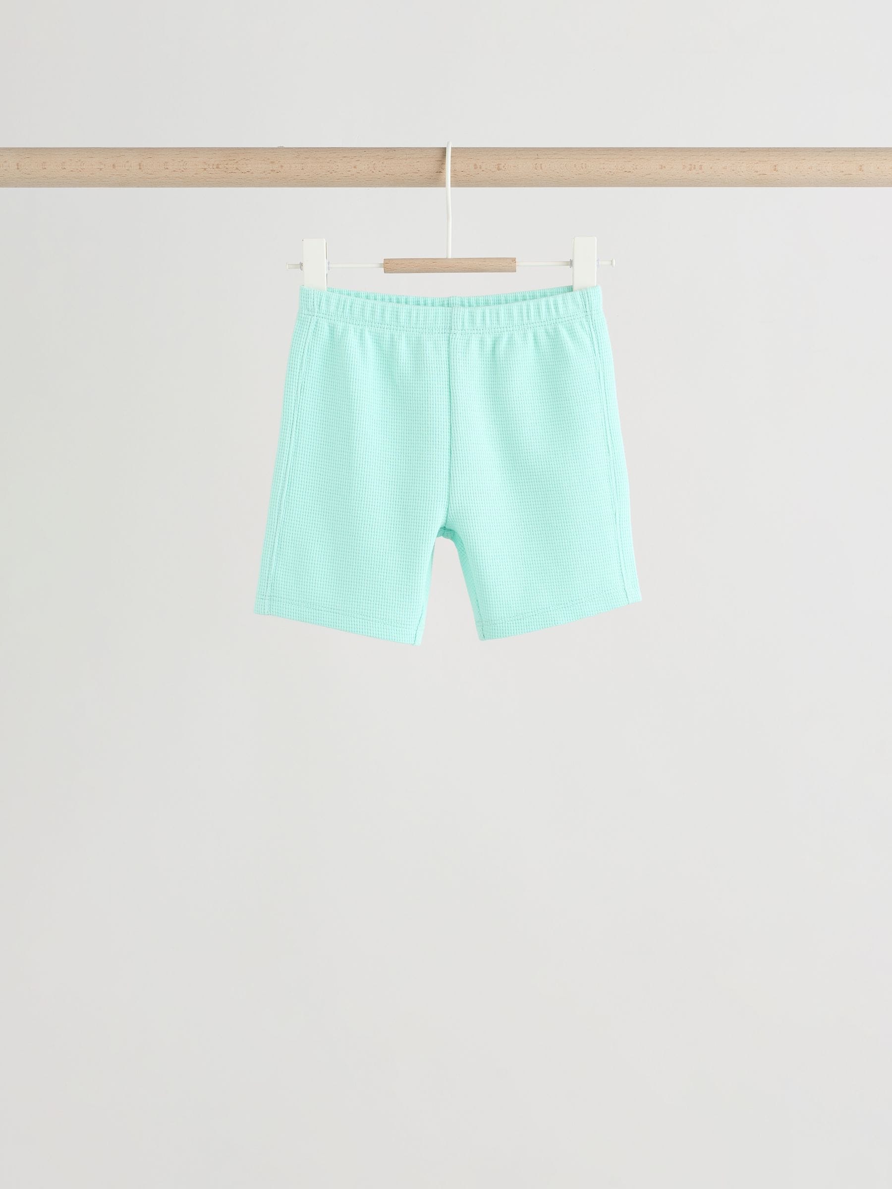 Blue/Lilac/Green Tops and Shorts 6 Piece Baby Set (0mths-2yrs) image 5