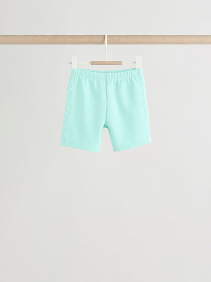 Blue/Lilac/Green Tops and Shorts 6 Piece Baby Set (0mths-2yrs) image 5