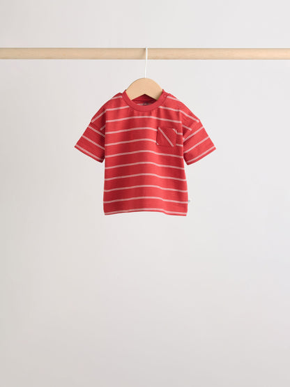 Dsiney Kidz - Blue/Red Homegrown Farm Tops and Shorts Baby Set 6 Piece (0mths-2yrs) image 7