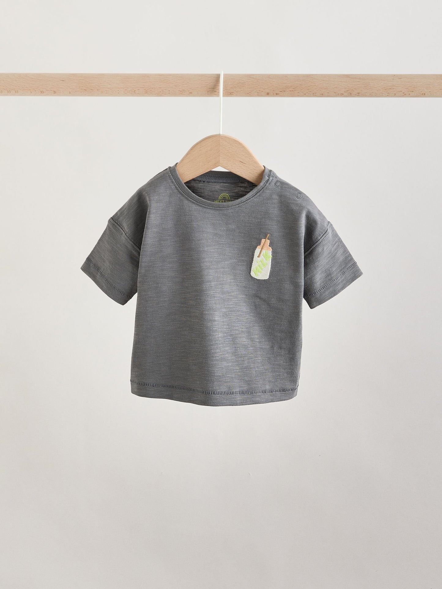 Grey Picnic Top & Trousers Baby Set (0mths-2yrs) image 5