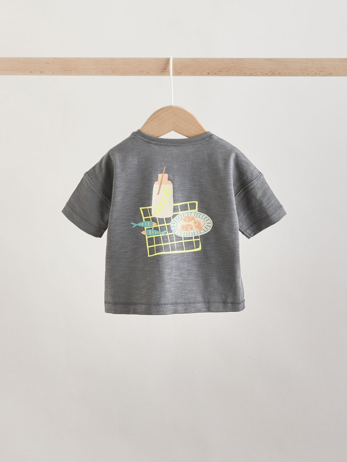 Dsiney Kidz - Grey Picnic Top & Trousers Baby Set (0mths-2yrs) image 6