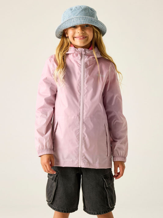 Dsiney Kidz - Regatta Purple Kids Waterproof Pack It Jacket image 1