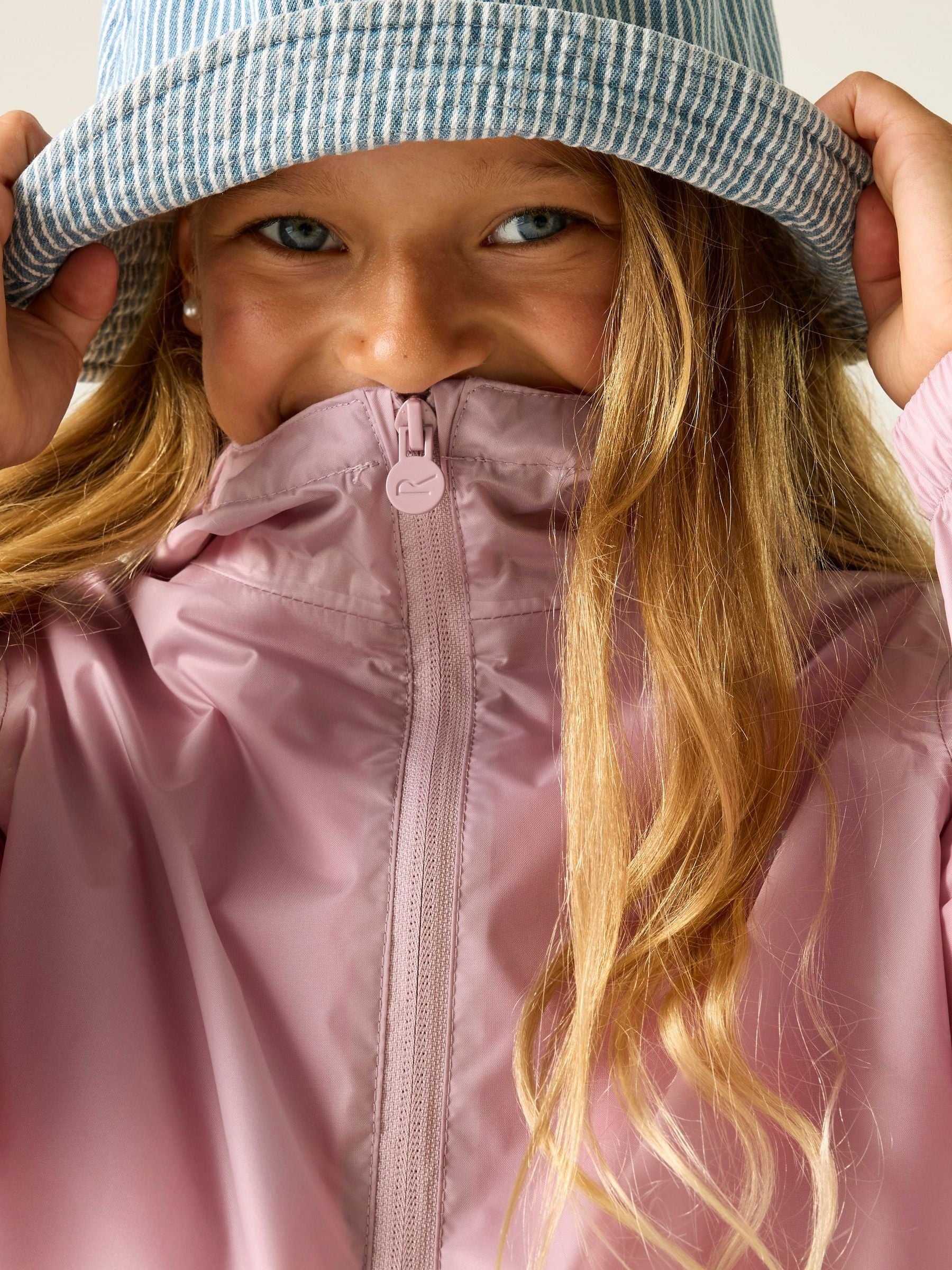 Dsiney Kidz - Regatta Purple Kids Waterproof Pack It Jacket image 5