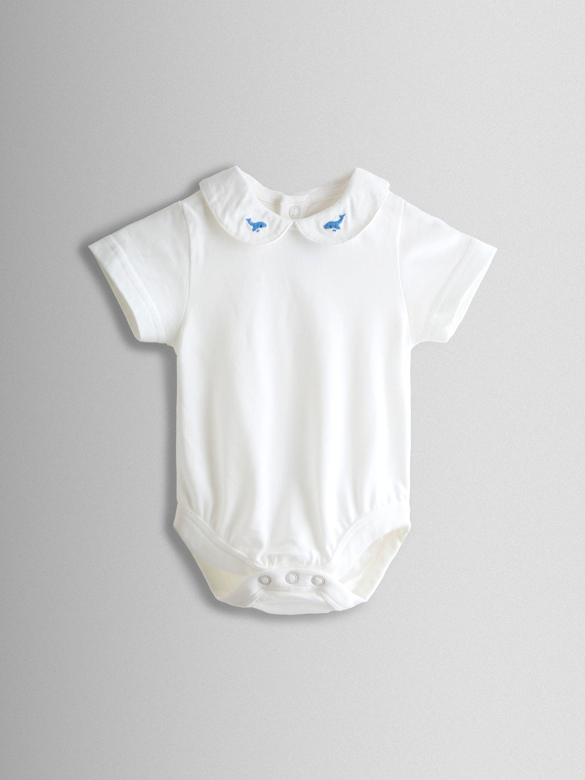 JoJo Maman Bébé Blue Whale Stripe Dungaree & Body Set image 3