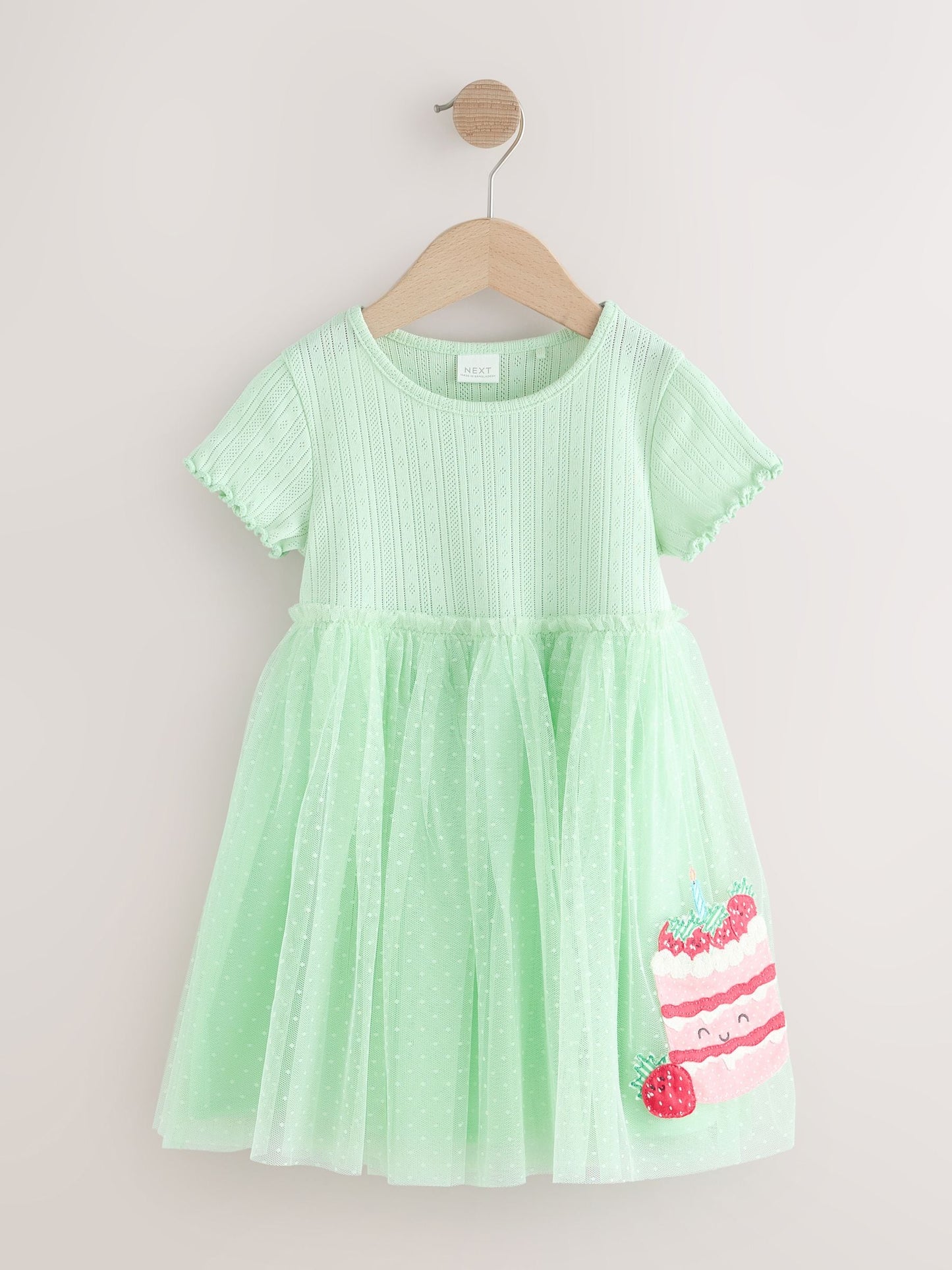 Blue/Green Cake Tutu Skirt Dress (3mths-7yrs) image 4