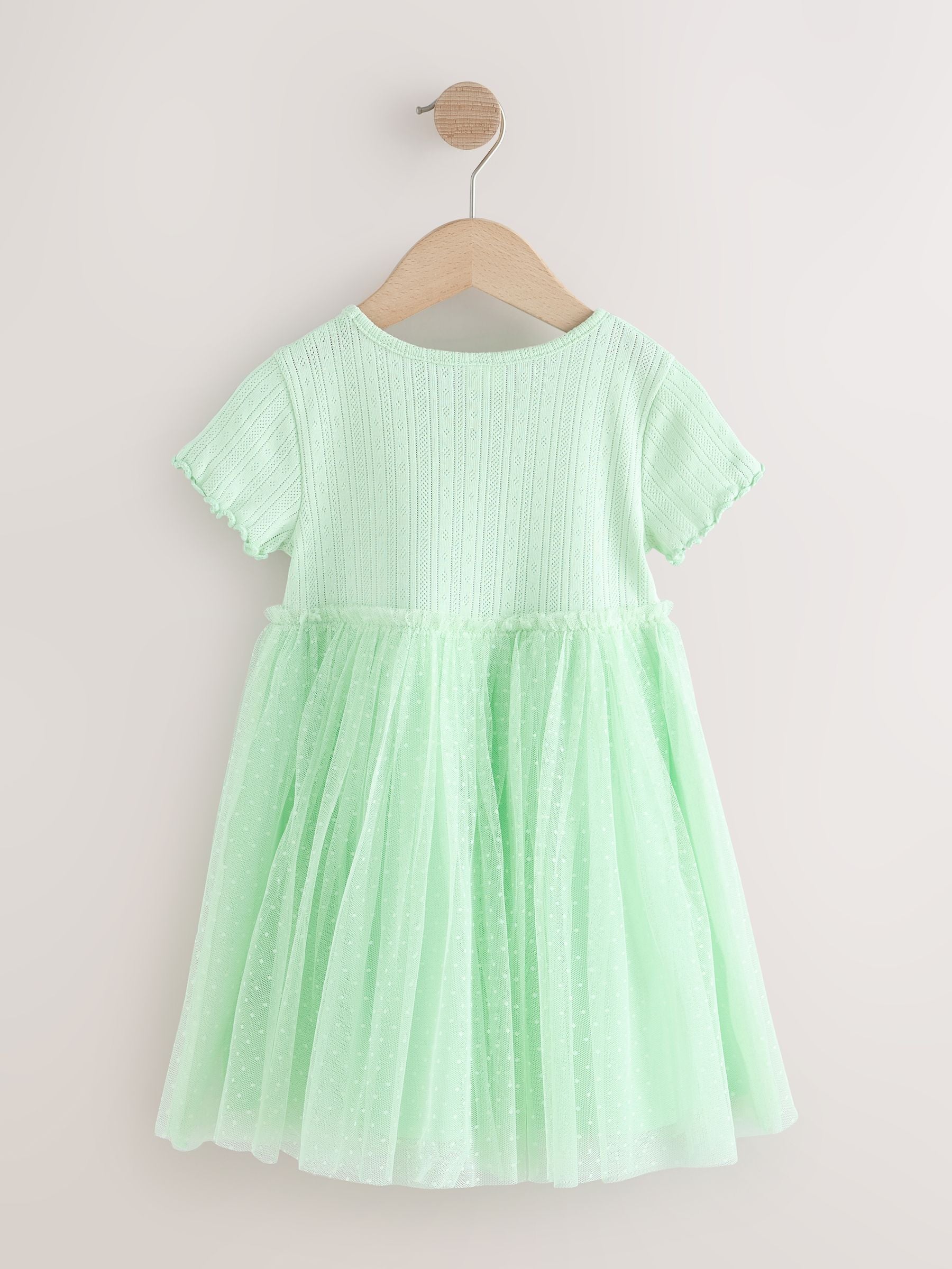 Blue/Green Cake Tutu Skirt Dress (3mths-7yrs) image 5