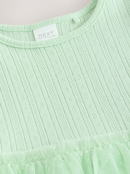 Blue/Green Cake Tutu Skirt Dress (3mths-7yrs) image 7