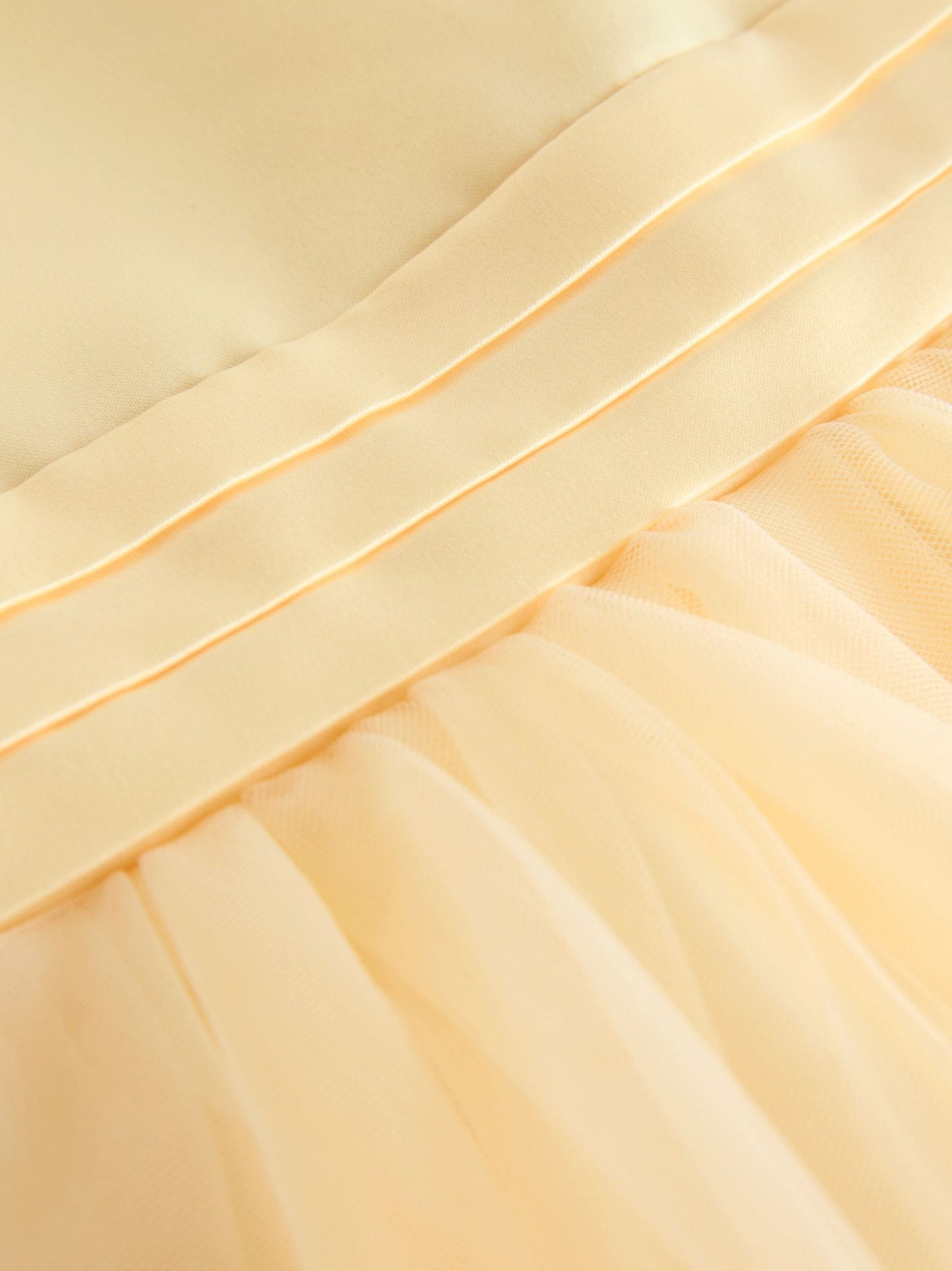 Yellow Flower Girl Bow Dress (3-12yrs) image 8
