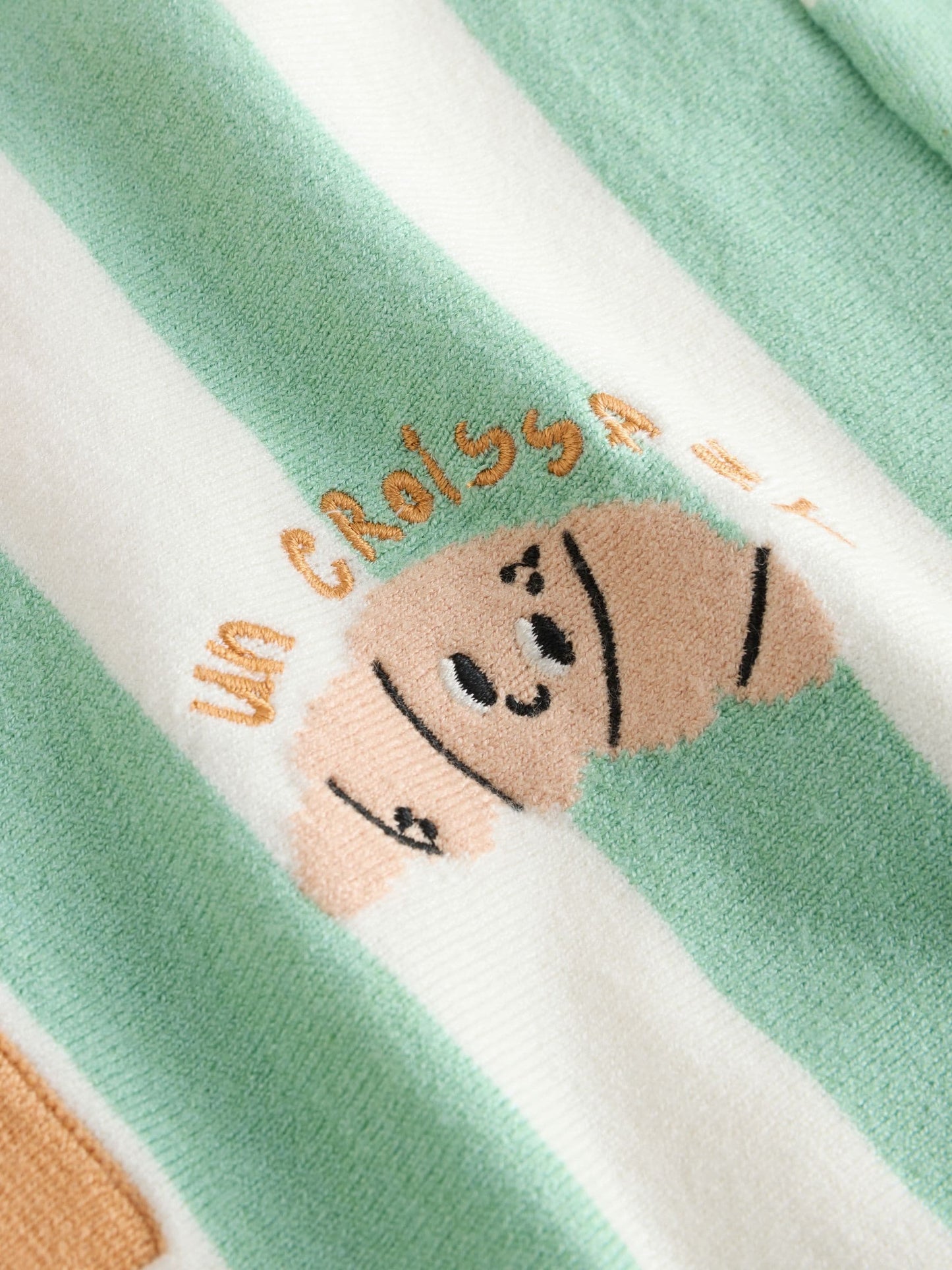 Dsiney Kidz - Striped Character Button Neck Knitted Polo Shirt (3mths-7yrs) image 9