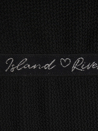 Dsiney Kidz - River Island Black Elastic Textured Swimsuit image 4