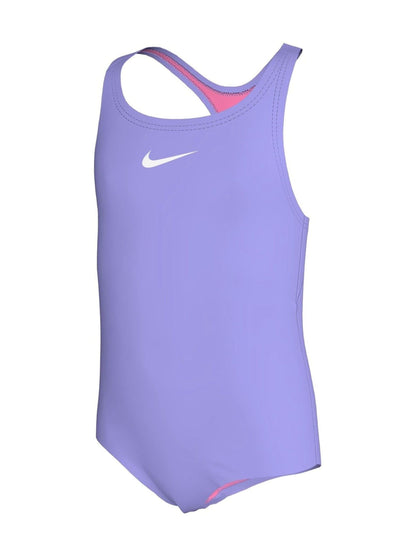 Nike Purple Little Kids Essential Racerback One Piece Swimsuit image 3