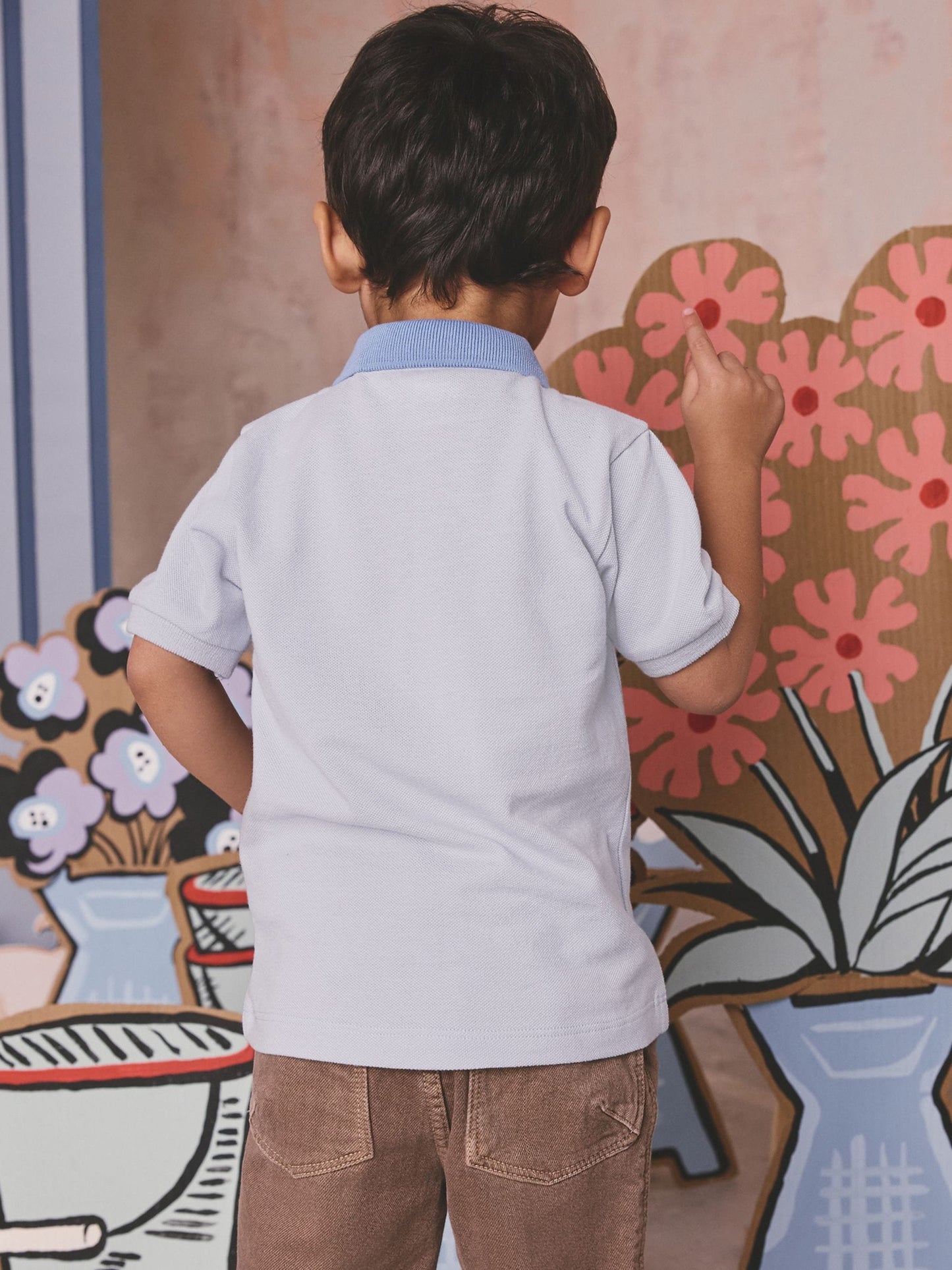 Dsiney Kidz - Blue London Embroideries Cath Kidston Polo Shirt (3mths-7yrs) image 4