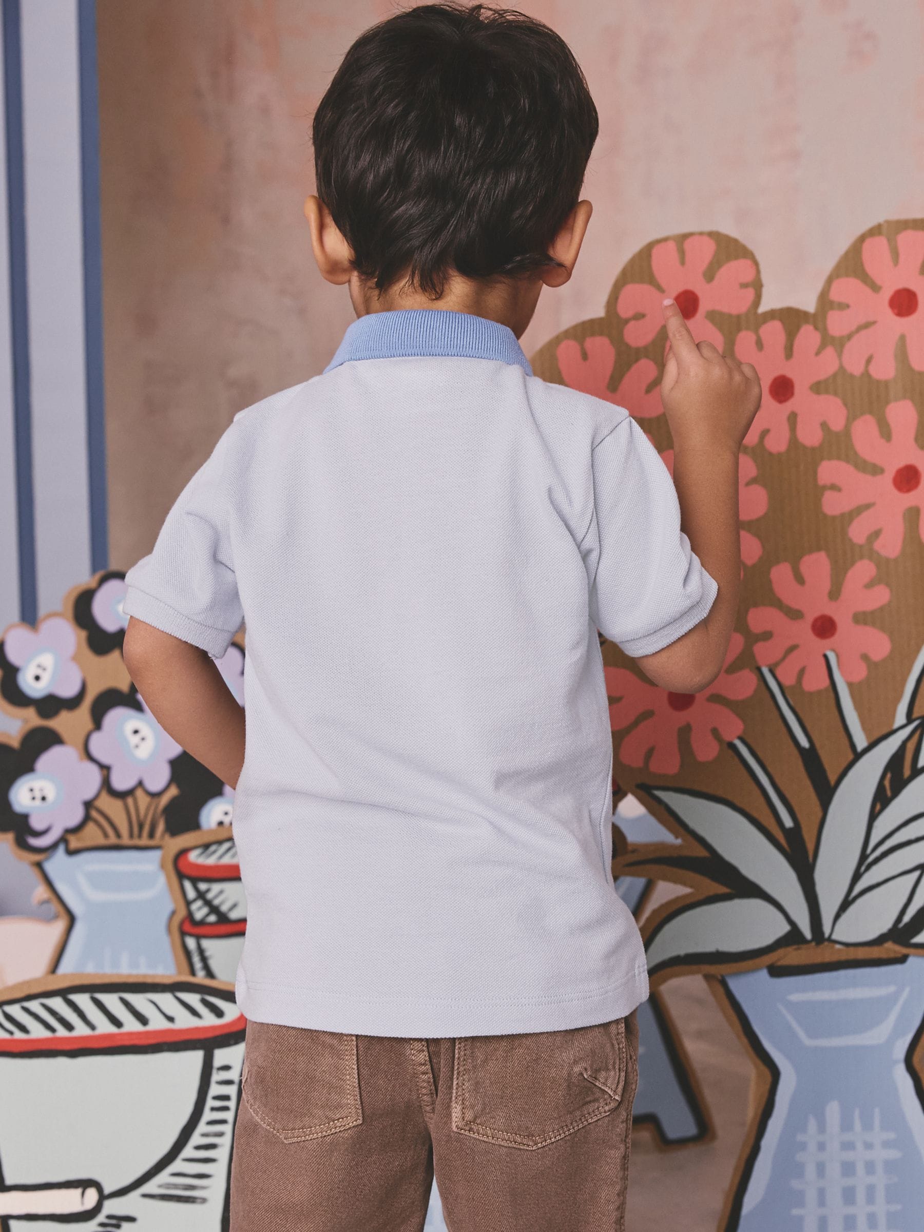 Dsiney Kidz - Blue London Embroideries Cath Kidston Polo Shirt (3mths-7yrs) image 4