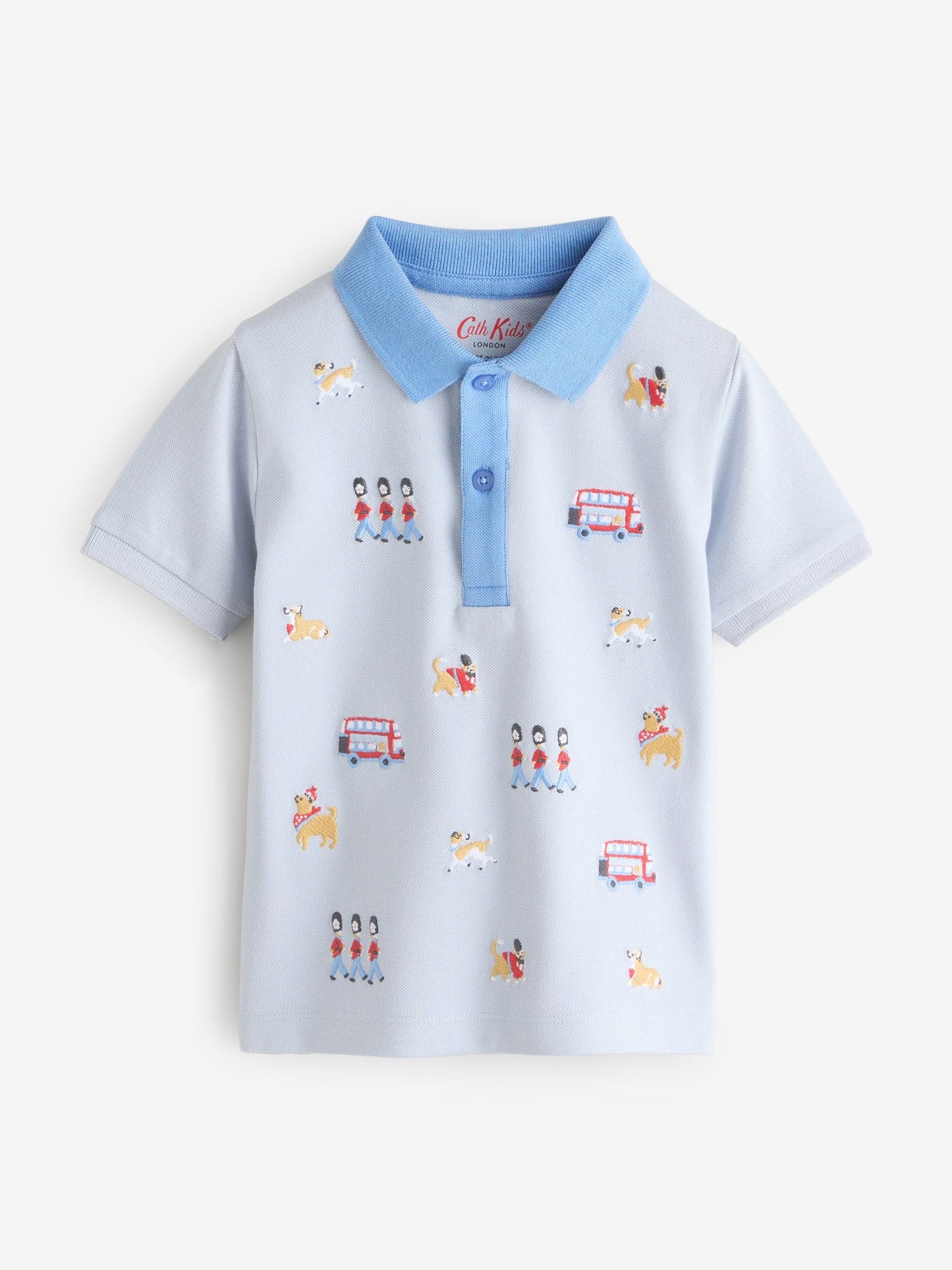 Dsiney Kidz - Blue London Embroideries Cath Kidston Polo Shirt (3mths-7yrs) image 6