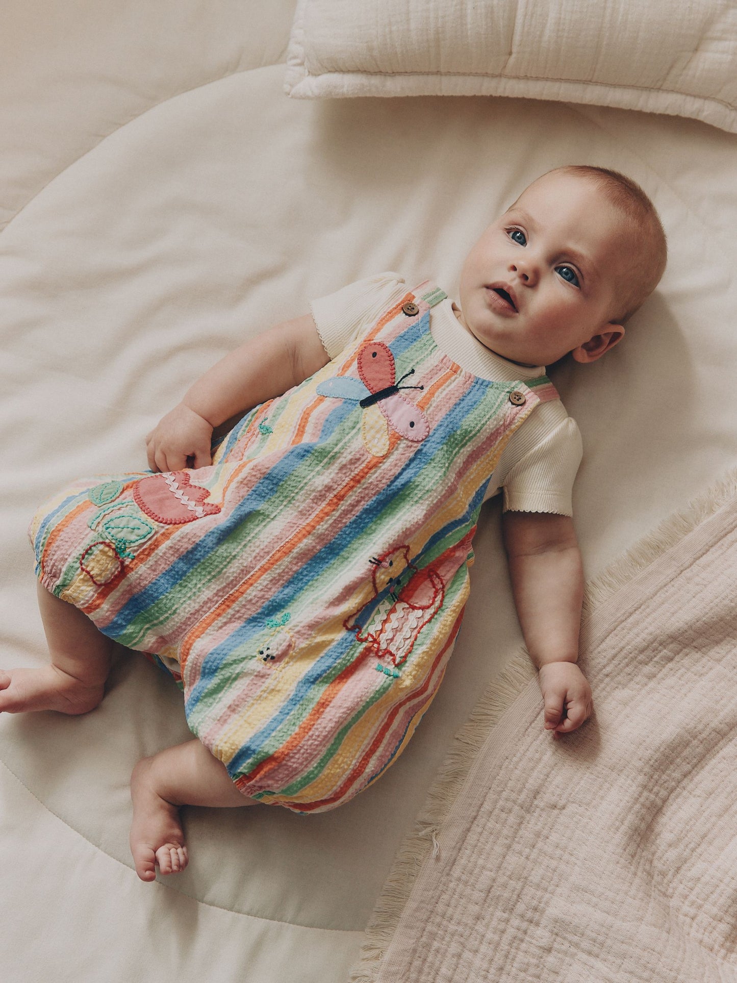 Multi Character Baby Dungarees and Bodysuits Set 2 Piece (0mths-2yrs) image 2