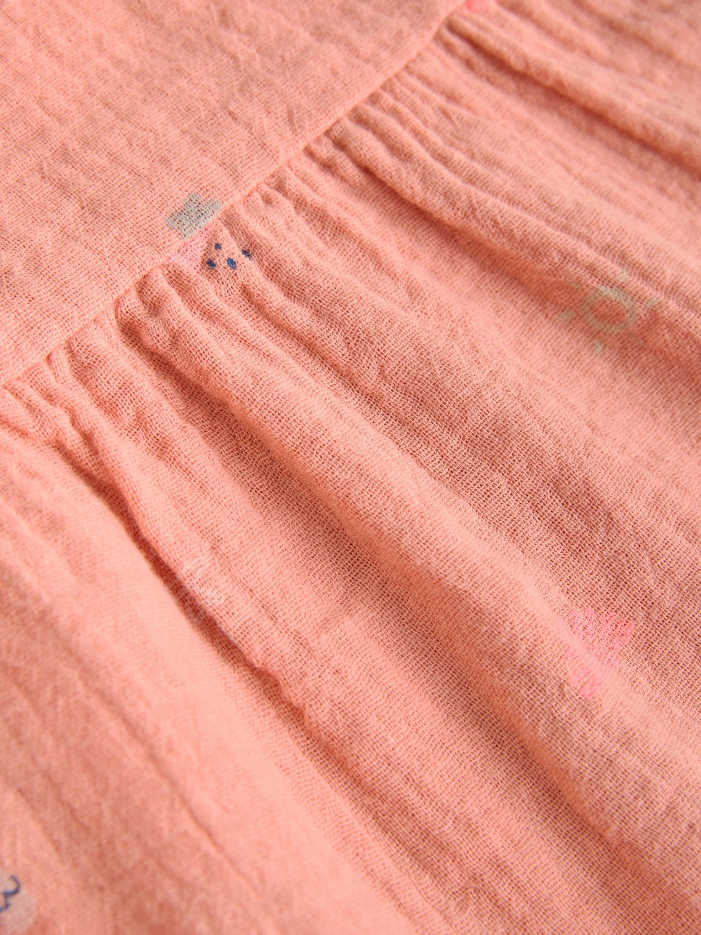 Orange Tropical Baby Long Leg Muslin Romper (0mths-3yrs) image 6