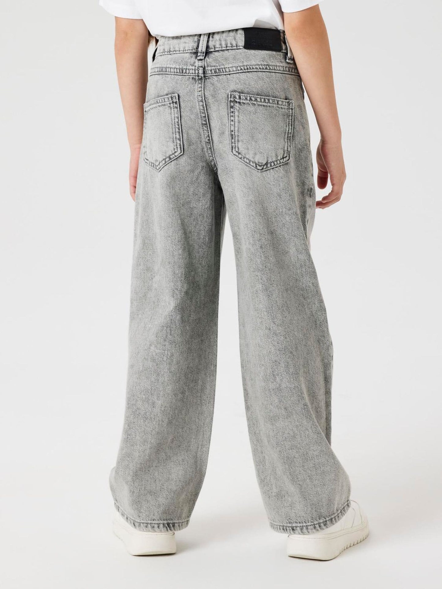 Dsiney Kidz - Name It Grey Wide Leg Jeans image 2