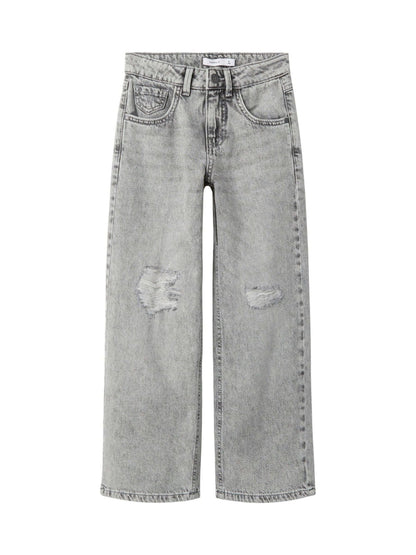 Dsiney Kidz - Name It Grey Wide Leg Jeans image 3