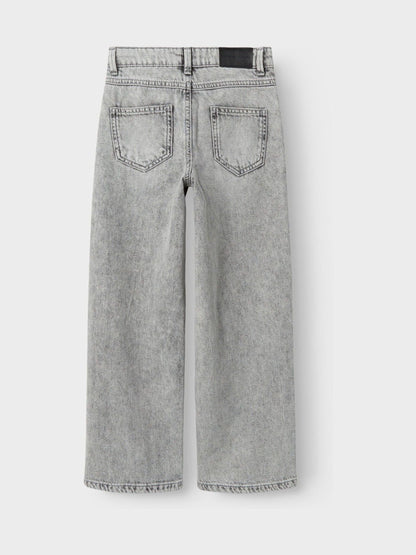 Dsiney Kidz - Name It Grey Wide Leg Jeans image 4