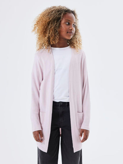 Dsiney Kidz - Name It Pink Open Knit Cardigan image 1