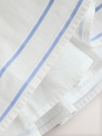 White Woven Baby Dress (0mths-2yrs) image 8