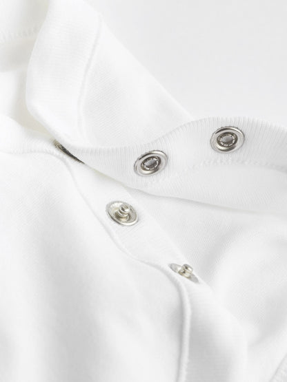 White Essential 5 Pack Short Sleeve Bodysuits