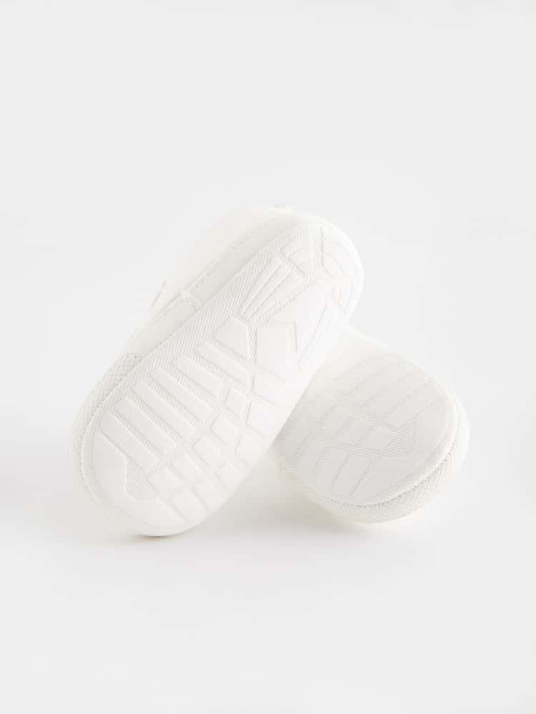 White Touch Fastening Baby Trainers Immediate