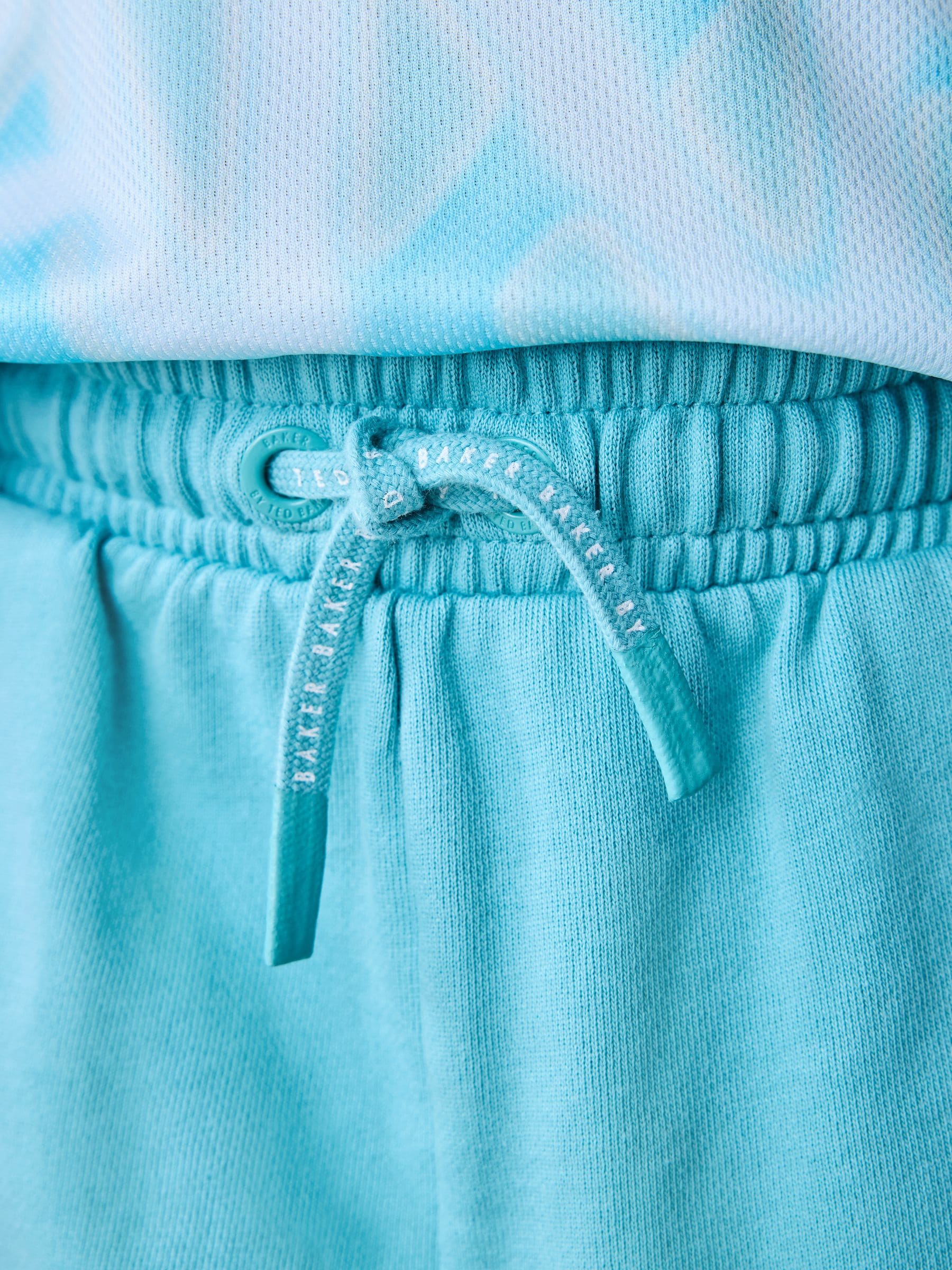 Dsiney Kidz - Baker by Ted Baker Oversized Ombre Blue T-Shirt and Shorts Set image 6