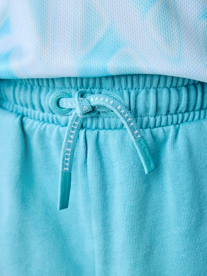 Dsiney Kidz - Baker by Ted Baker Oversized Ombre Blue T-Shirt and Shorts Set image 6