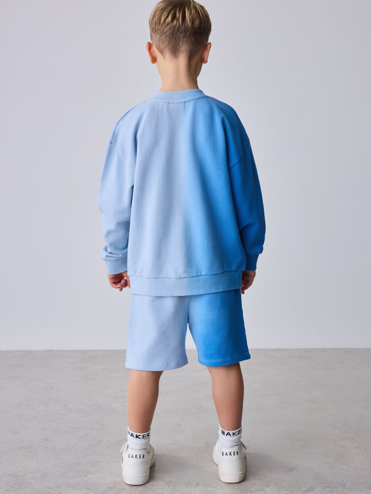 Dsiney Kidz - Baker by Ted Baker Ombre Sweatshirt and Shorts Set image 3