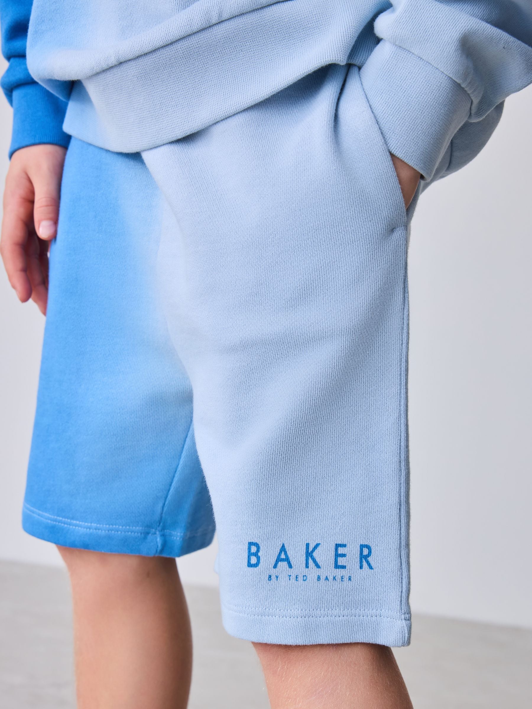 Dsiney Kidz - Baker by Ted Baker Ombre Sweatshirt and Shorts Set image 6