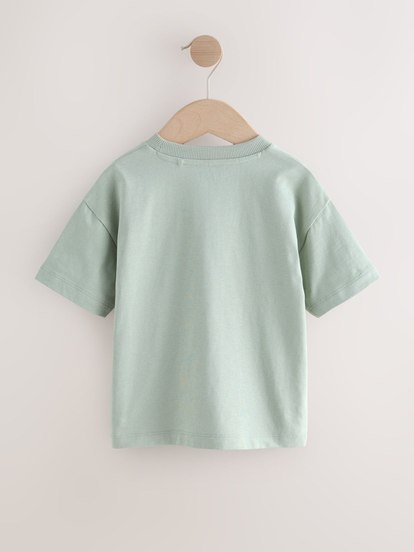 Green Giraffe Short Sleeve Small Graphic T-Shirt (3mths-7yrs) image 3