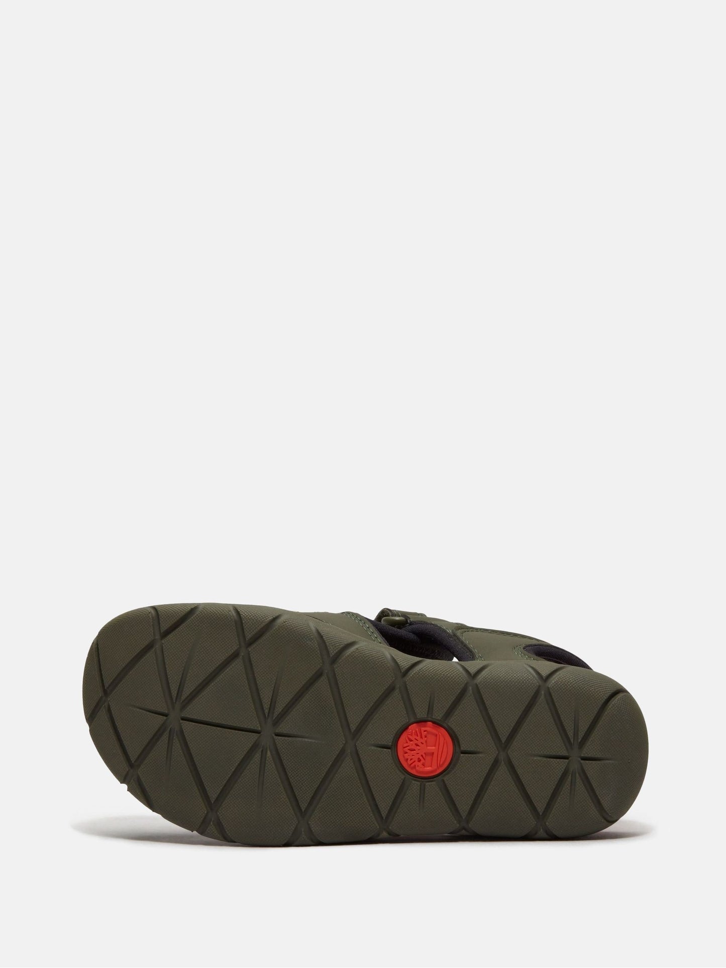 Timberland Dark Green & Red Perkins Row Backstrap Fisherman image 4