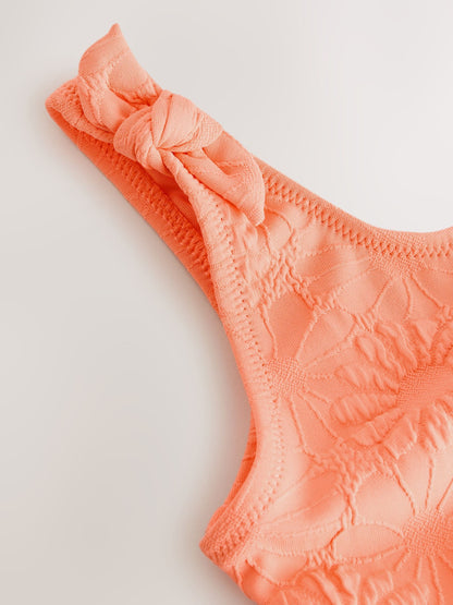 Dsiney Kidz - Orange Floral Texture Bikini (3-16yrs) image 9