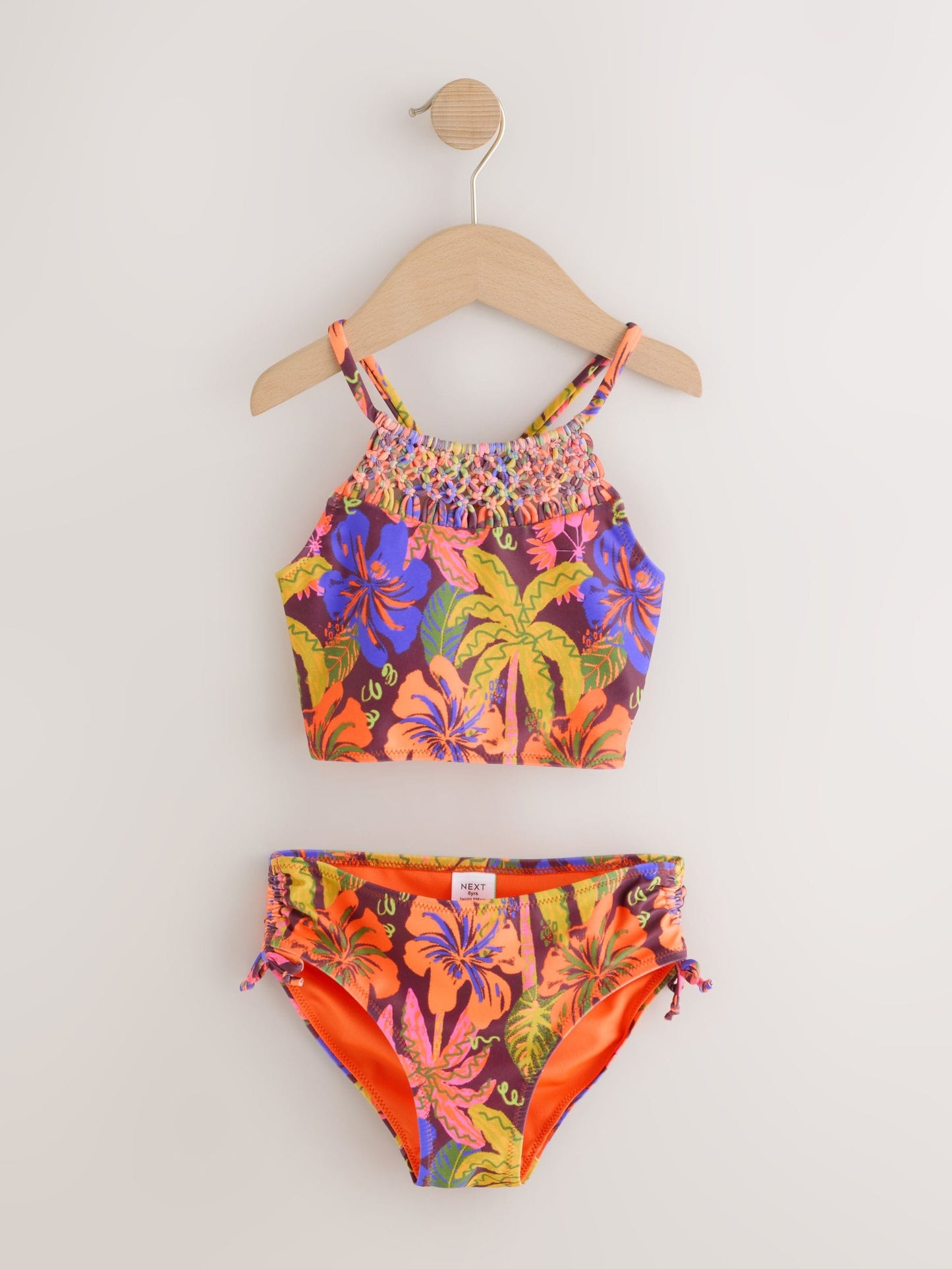 Dsiney Kidz - Orange Tropical Macrame Bikini (3-16yrs) image 8