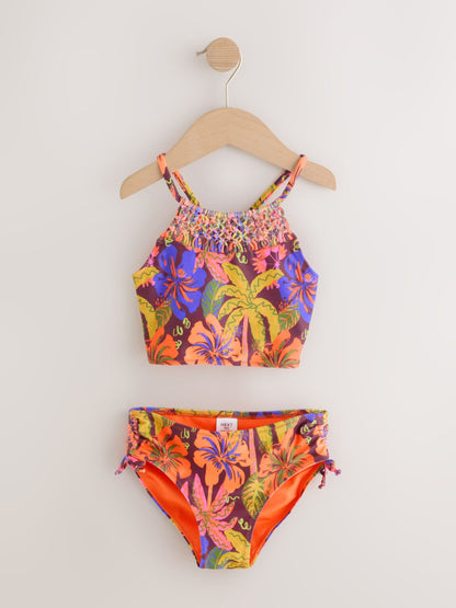 Dsiney Kidz - Orange Tropical Macrame Bikini (3-16yrs) image 8