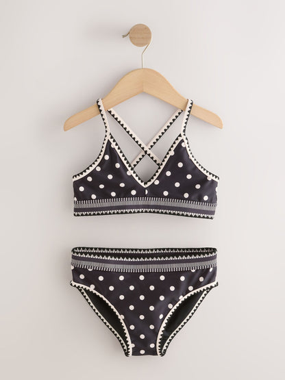 Dsiney Kidz - Black Polka Dot Triangle Bikini (8-16yrs) image 6