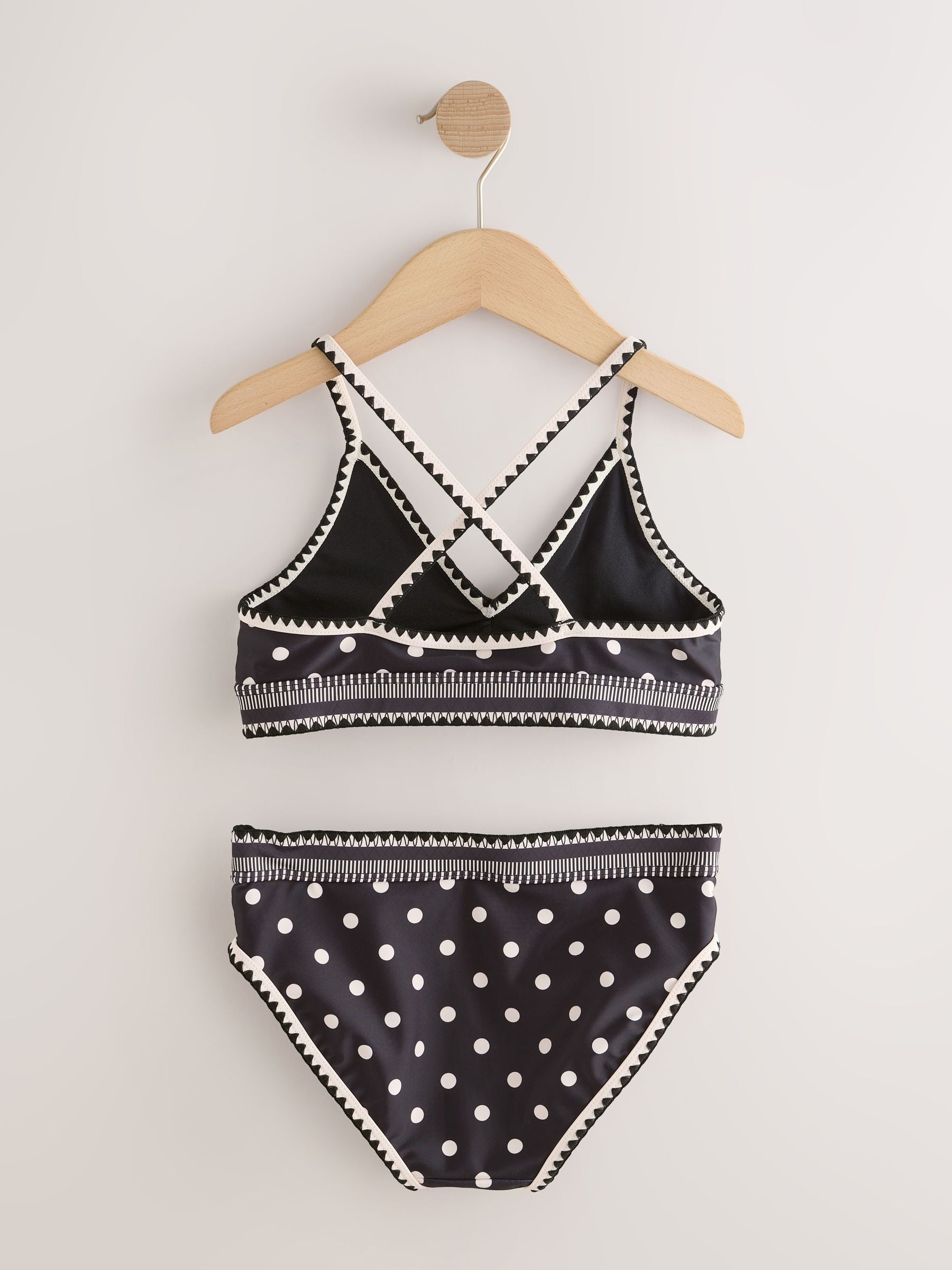Dsiney Kidz - Black Polka Dot Triangle Bikini (8-16yrs) image 7