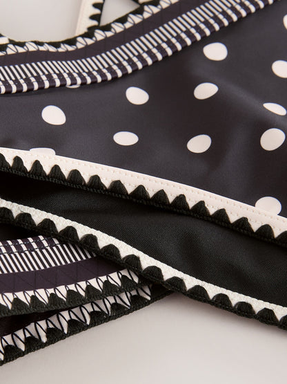 Dsiney Kidz - Black Polka Dot Triangle Bikini (8-16yrs) image 9