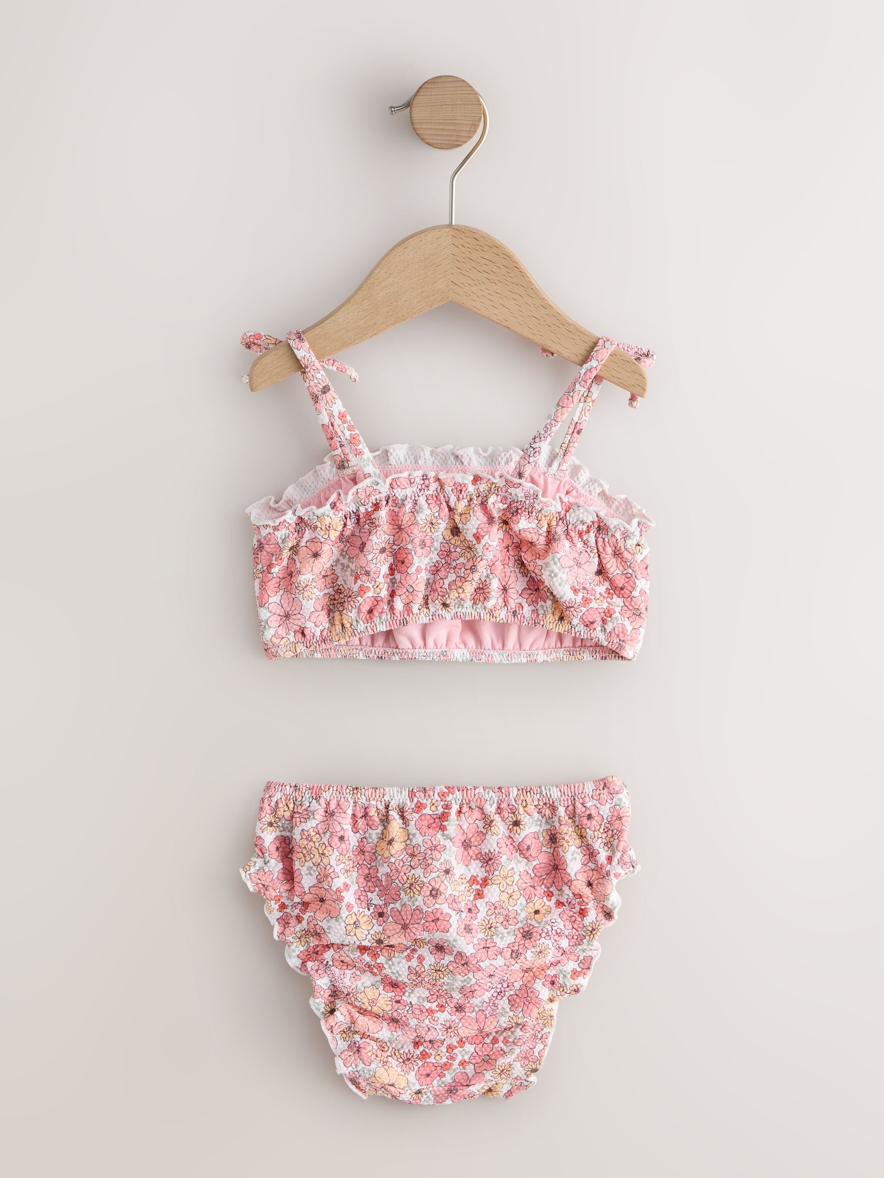 Pink Ditsy Floral Bikini (3mths-7yrs) image 6